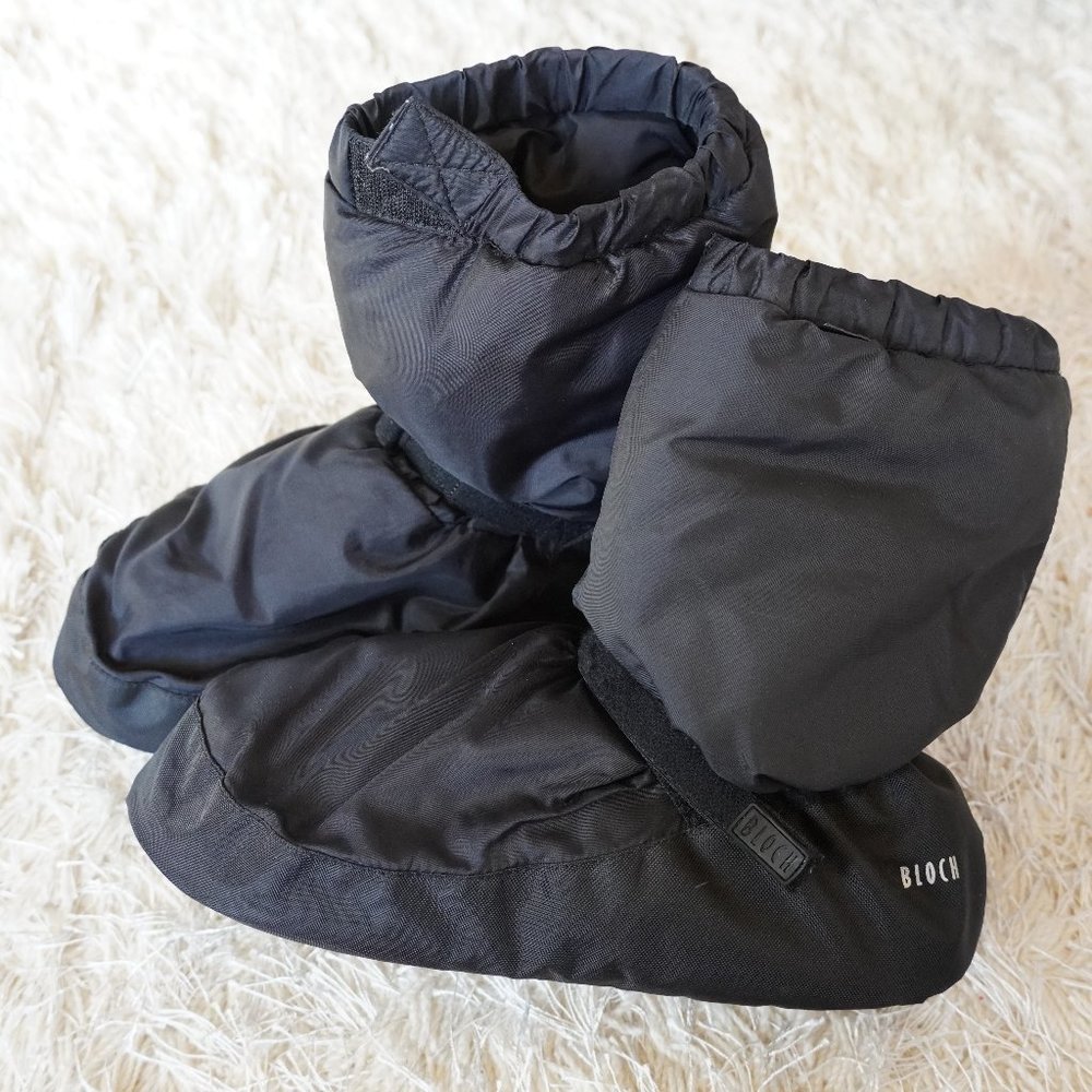 Bloch Adult Warm up Booties (Black) M US 6-8